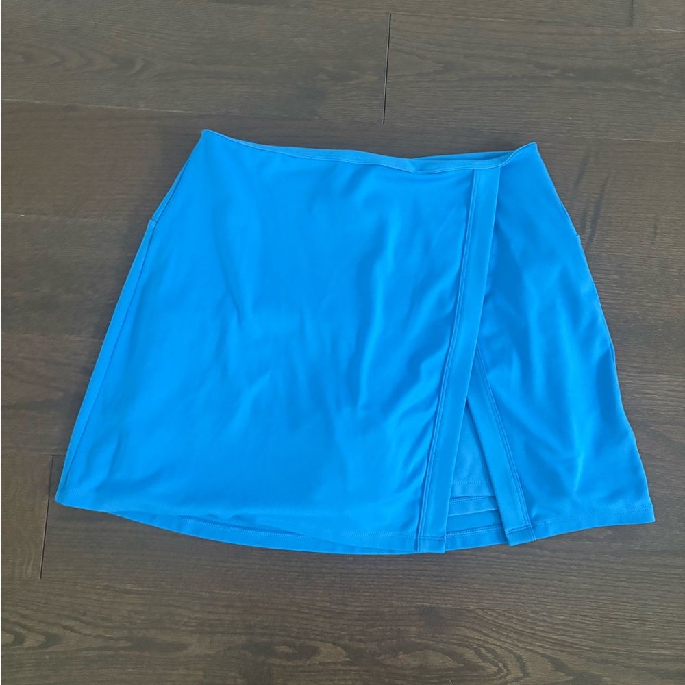 Girlfriend Collective Blue Skirt